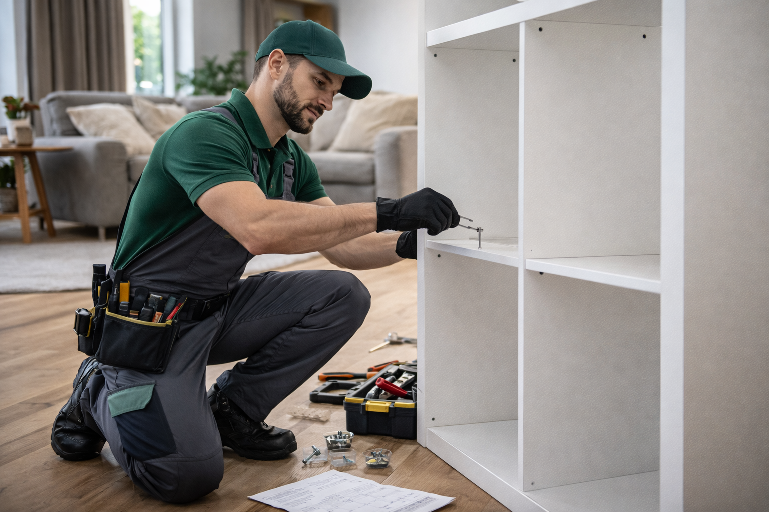 Möbelmontage, Aufbau Service, Haushaltshilfe