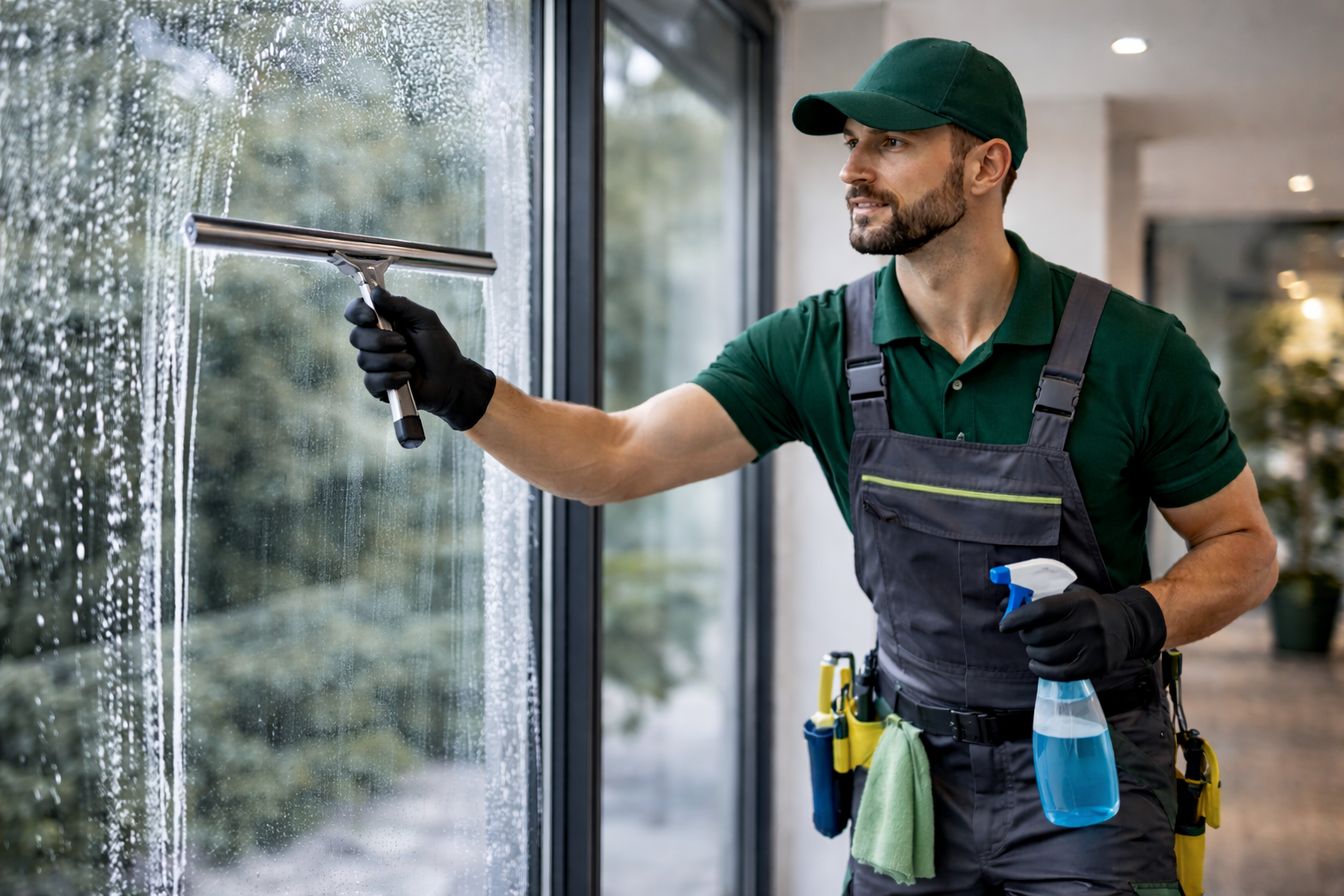 Glas- und Fensterreinigung, Scheibe putzen, Fenster putzen, Rahmenreinigung