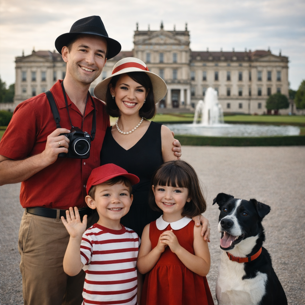 Urlauber, Lulu, Ludwigslust, Ludwigsluster Schloss, 